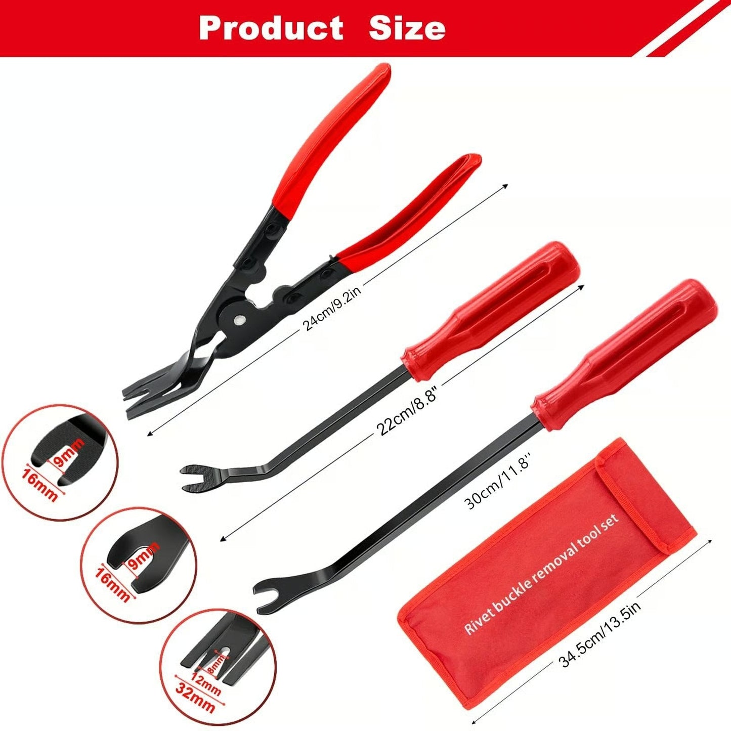 π 2025 New Panel Clip Removal Pliers 3-Piece Set