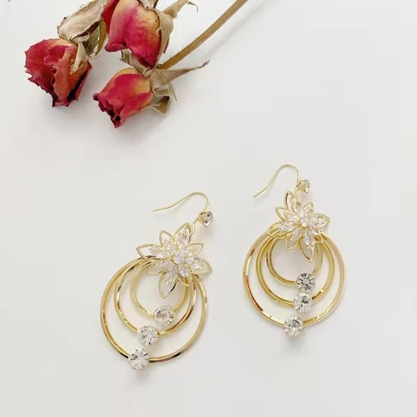 Rosalba earrings in Italian style