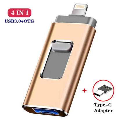 1TB USB 3.0 Flash Drive for Phone and Computer