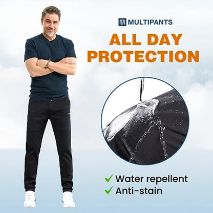 MultiPants ¨C High Stretch Multi-pocket Durable Cargo Pants