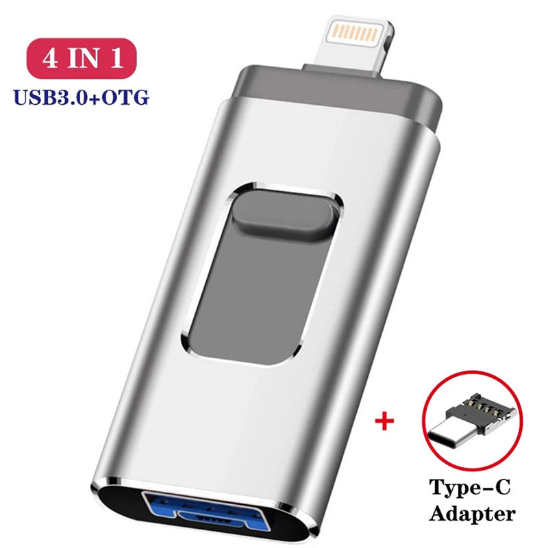 1TB USB 3.0 Flash Drive for Phone and Computer