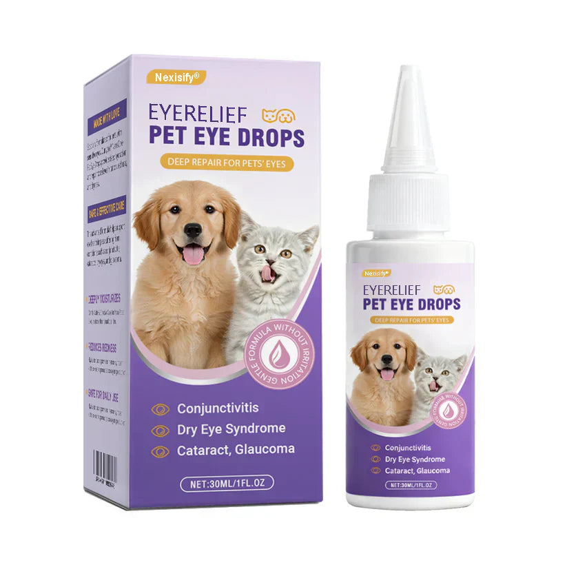 👩‍⚕️ringmiow EyeRelief Pet Eye Drops ✅ FDA-Approved | Fast Relief for Conjunctivitis, Dry Eyes, Cataracts & Keratitis 🐶🐶