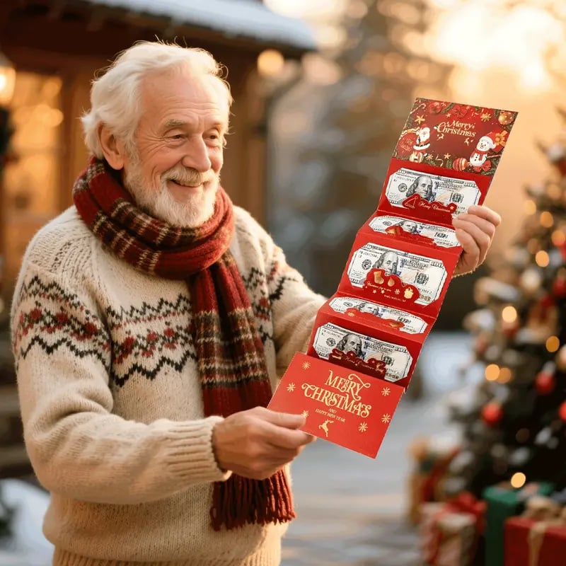 🎄Christmas Sales 49% OFF🎁Christmas Cash Gift Envelope