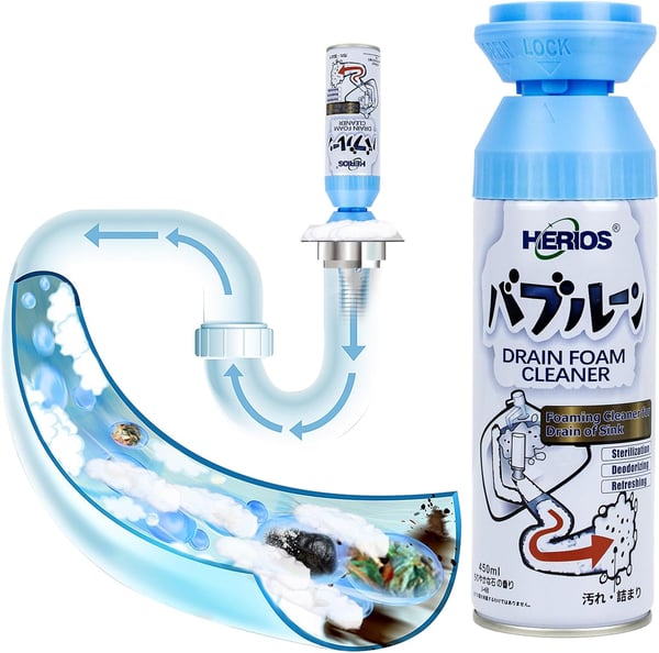 Drain Foam Cleaner Japanese environmental protection patent