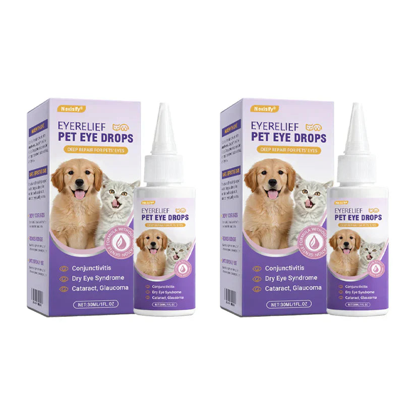 👩‍⚕️ringmiow EyeRelief Pet Eye Drops ✅ FDA-Approved | Fast Relief for Conjunctivitis, Dry Eyes, Cataracts & Keratitis 🐶🐶