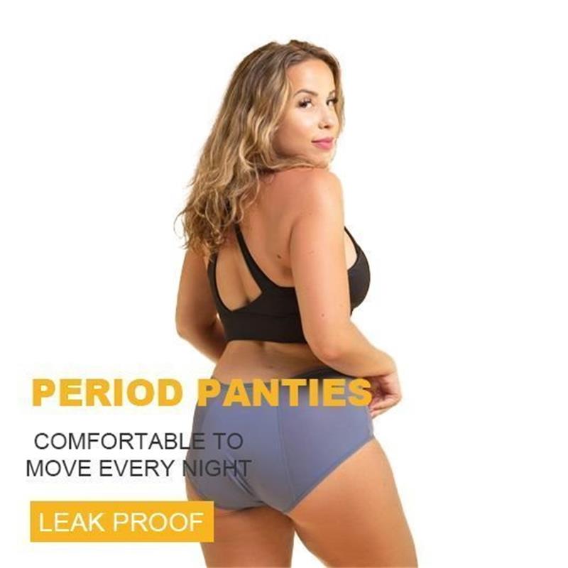 Buy 3 get 2 free 2025 New Upgrade High Waist Leak Proof Panties