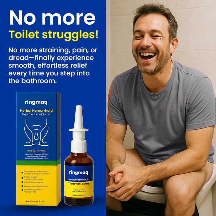 💥 Say Goodbye to Pain! ringmaq  Hemorrhoid Spray – Now 80% OFF!
