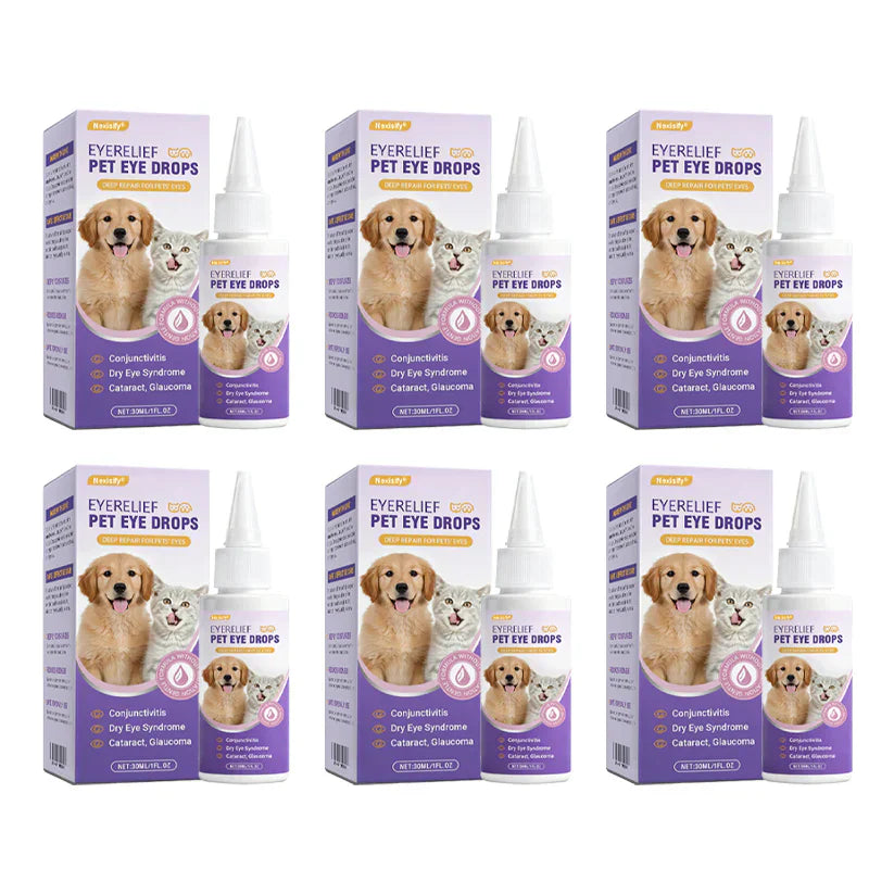 👩‍⚕️ringmiow EyeRelief Pet Eye Drops ✅ FDA-Approved | Fast Relief for Conjunctivitis, Dry Eyes, Cataracts & Keratitis 🐶🐶