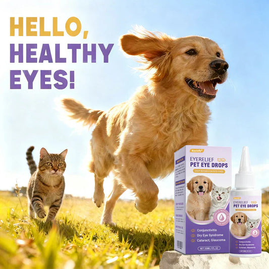 👩‍⚕️ringmiow EyeRelief Pet Eye Drops ✅ FDA-Approved | Fast Relief for Conjunctivitis, Dry Eyes, Cataracts & Keratitis 🐶🐶
