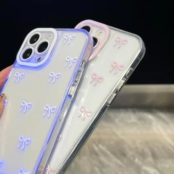 For iPhone Case Vibrant Led Bow