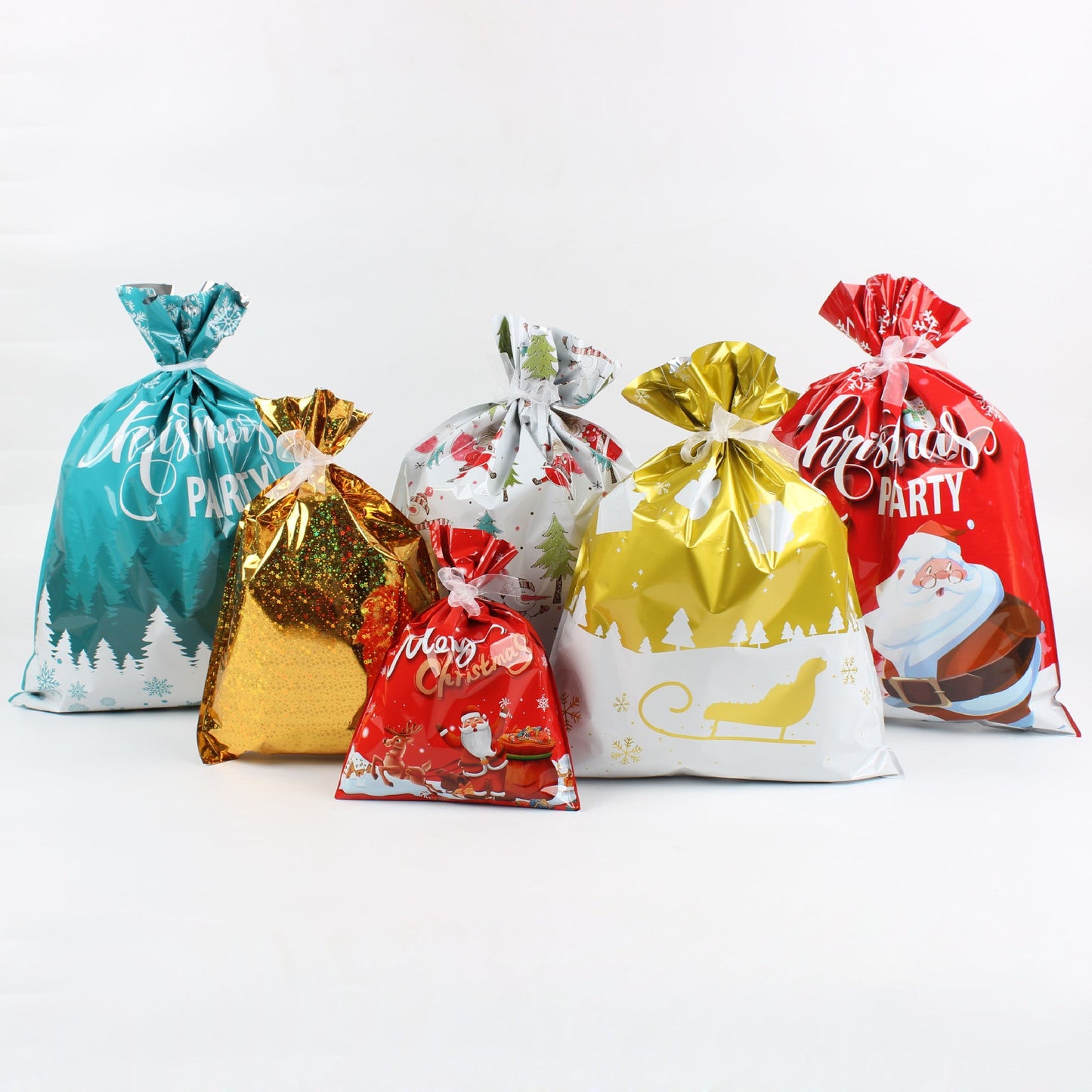 🎁MerryPouch Christmas Drawstring Gift Bags