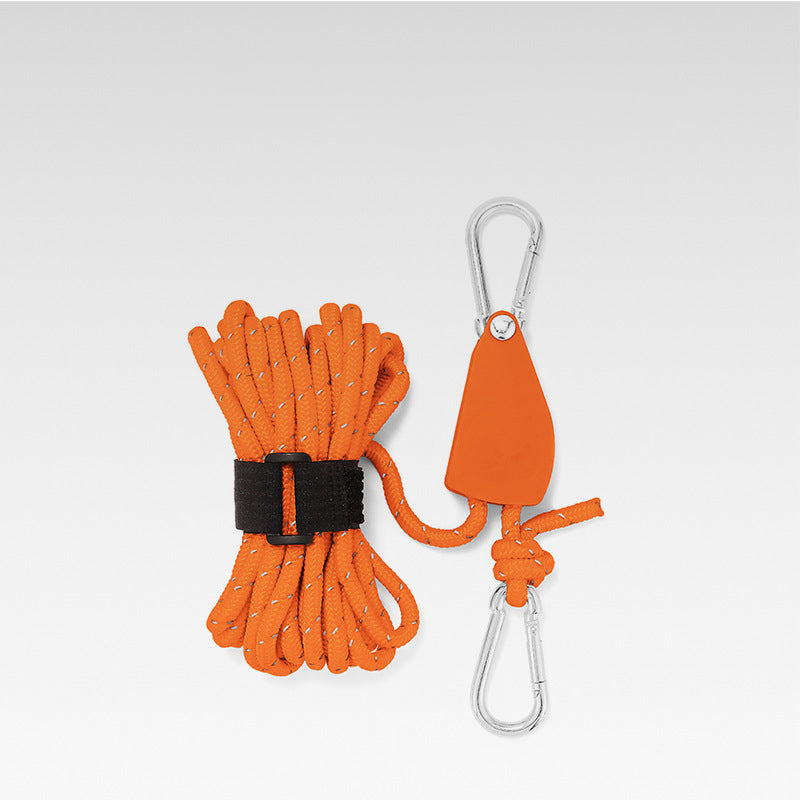 🔥Portable Adjustable Fix Camping Rope🌳