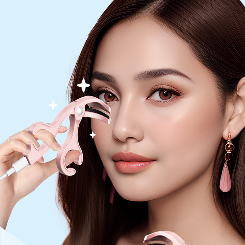 Heated Wide-Angle Frameless Electric Eyelash Curler