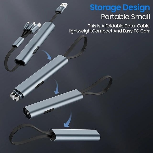 '-in-1 Fast Charging Cable