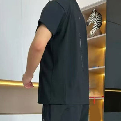 Men's Light Casual T-Shirt Shorts 2-Piece Set