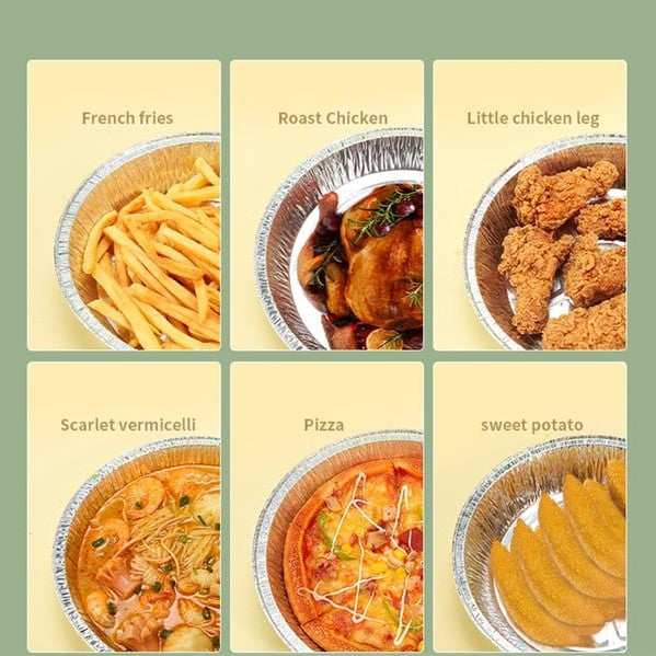 Oil-Proof Aluminum Foil Tin Box