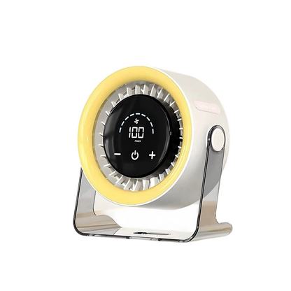 Hot Sale£¨50%OFF£© 100-Speed Mini Desk Fan with Digital Display