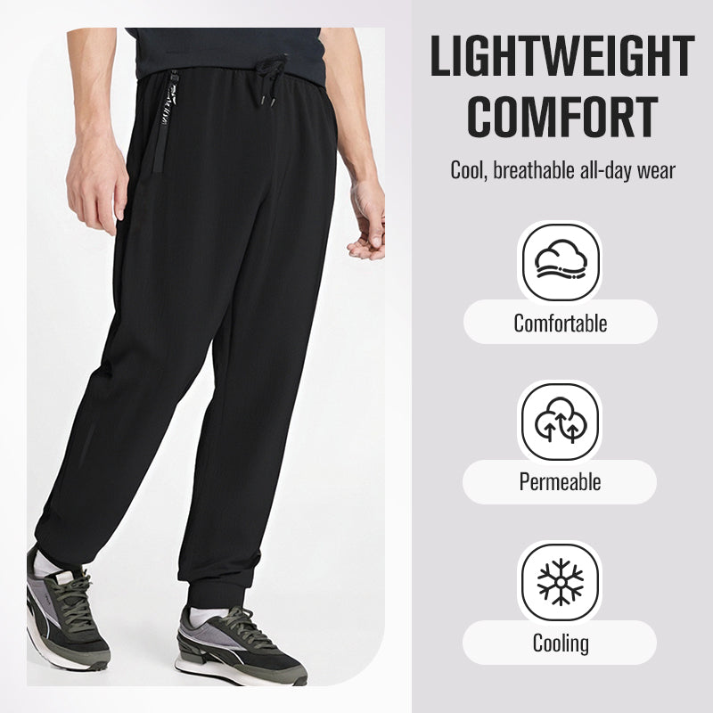 Men's Casual Cool Lightweight Quick Dry Sweatpants