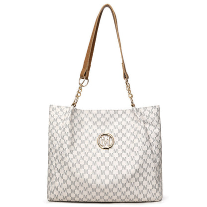 Women's Vintage Shoulder Tote Large Capacity, Lightweight & Stylish!